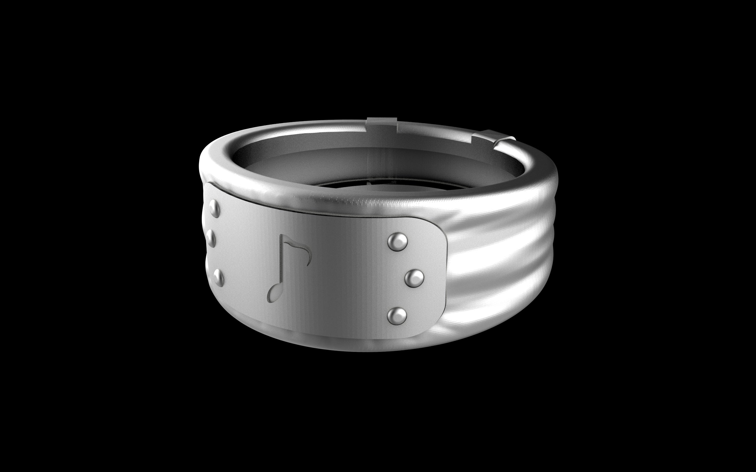 Naruto Hidden Village Headband Rings