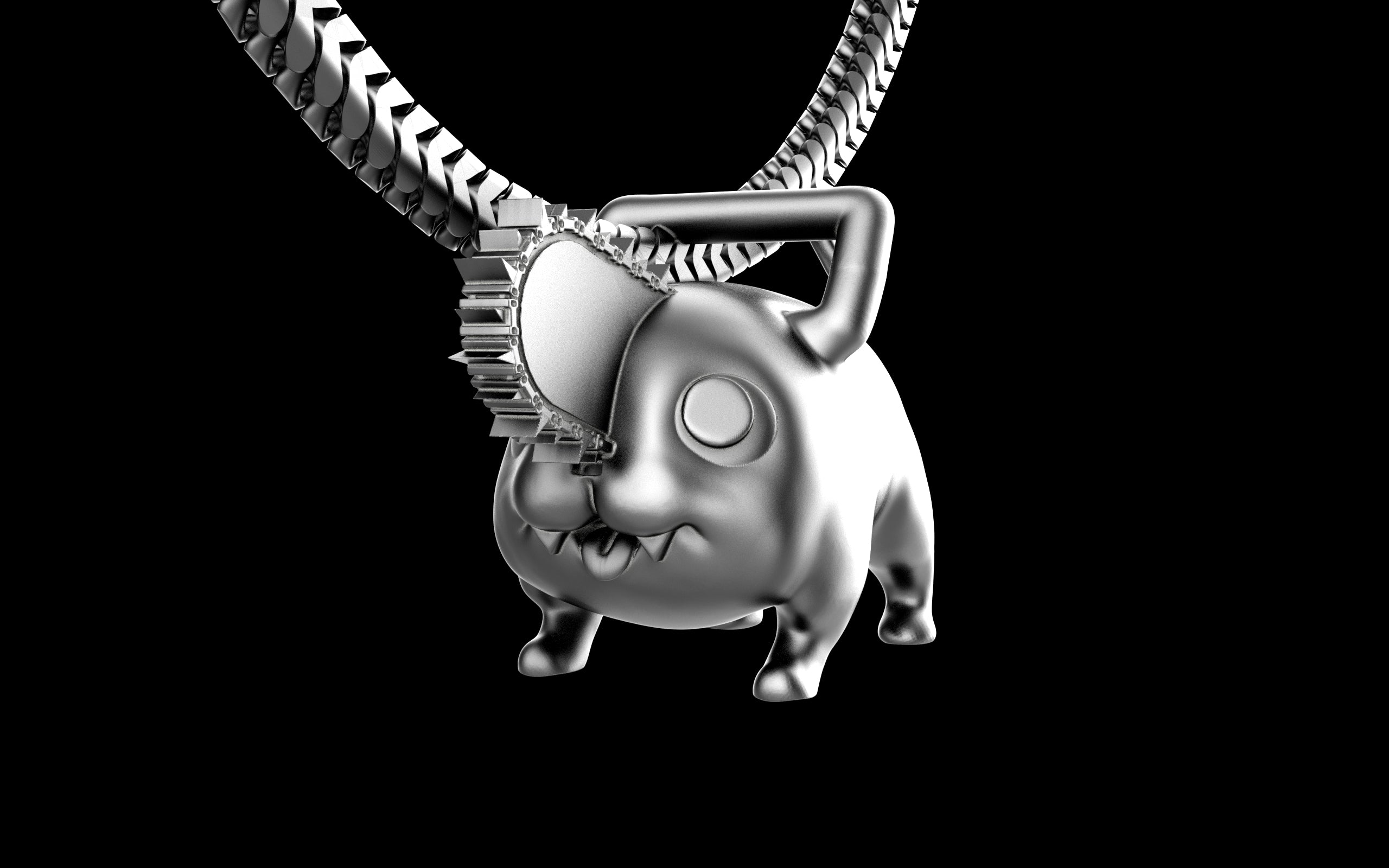 Pochita from Chainsaw Man Pendant