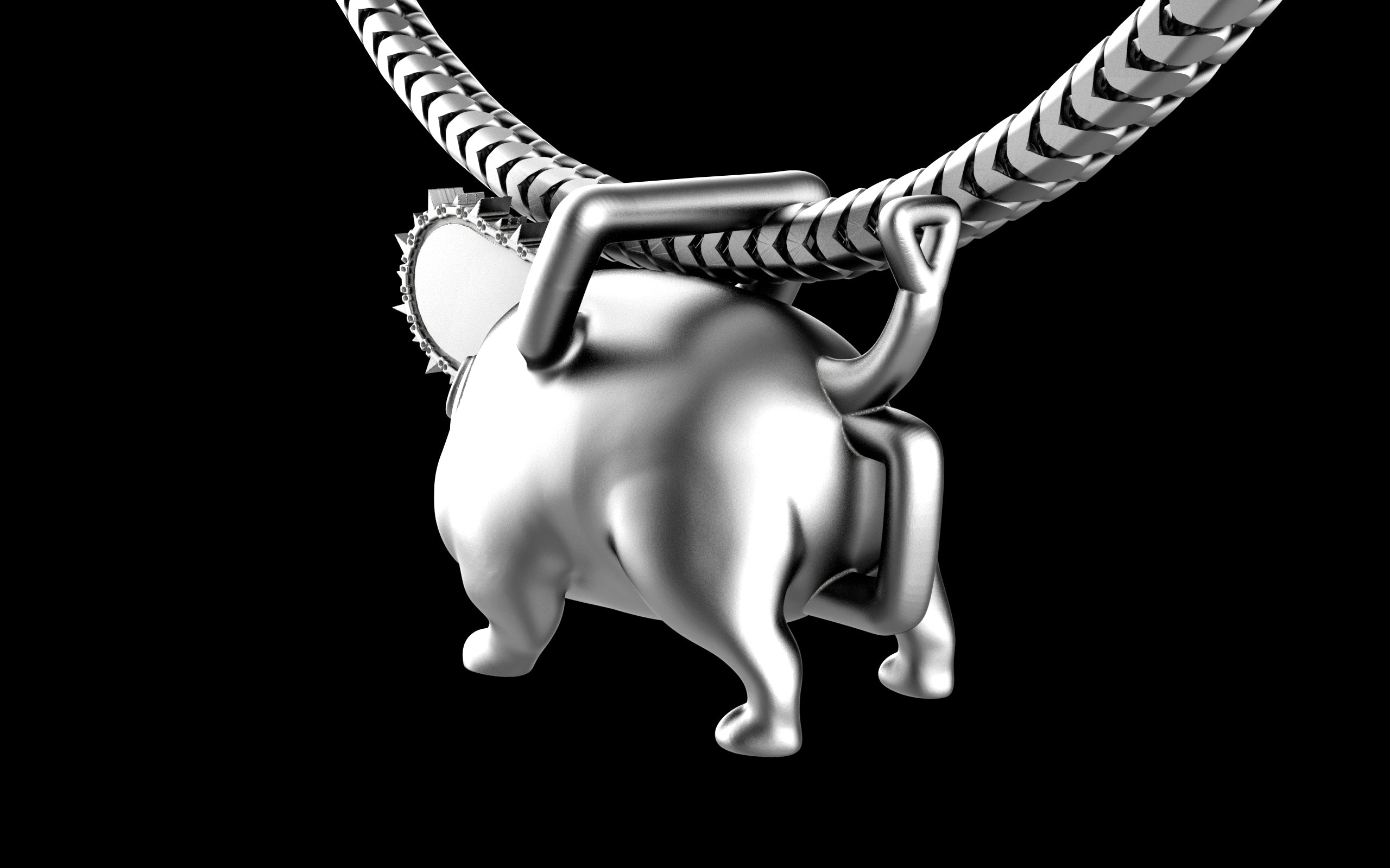 Pochita from Chainsaw Man Pendant