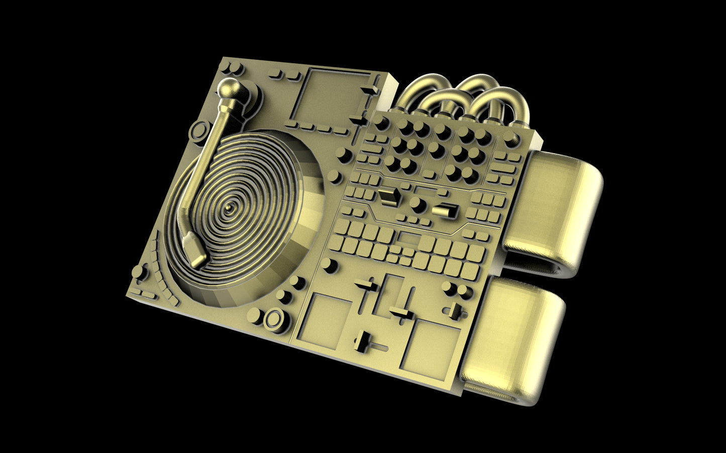 Turn Table / Mixer Hat Clip