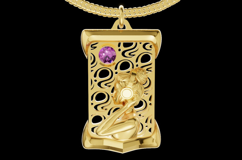 pheel. Echo Chamber Gemstone Pendant