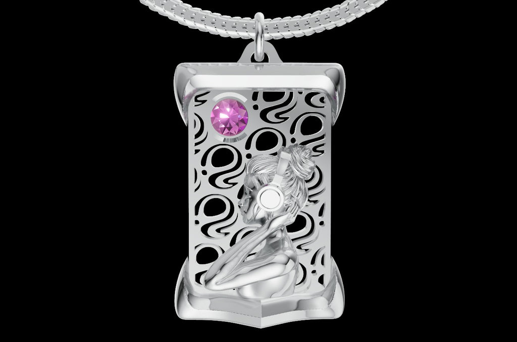 pheel. Echo Chamber Gemstone Pendant