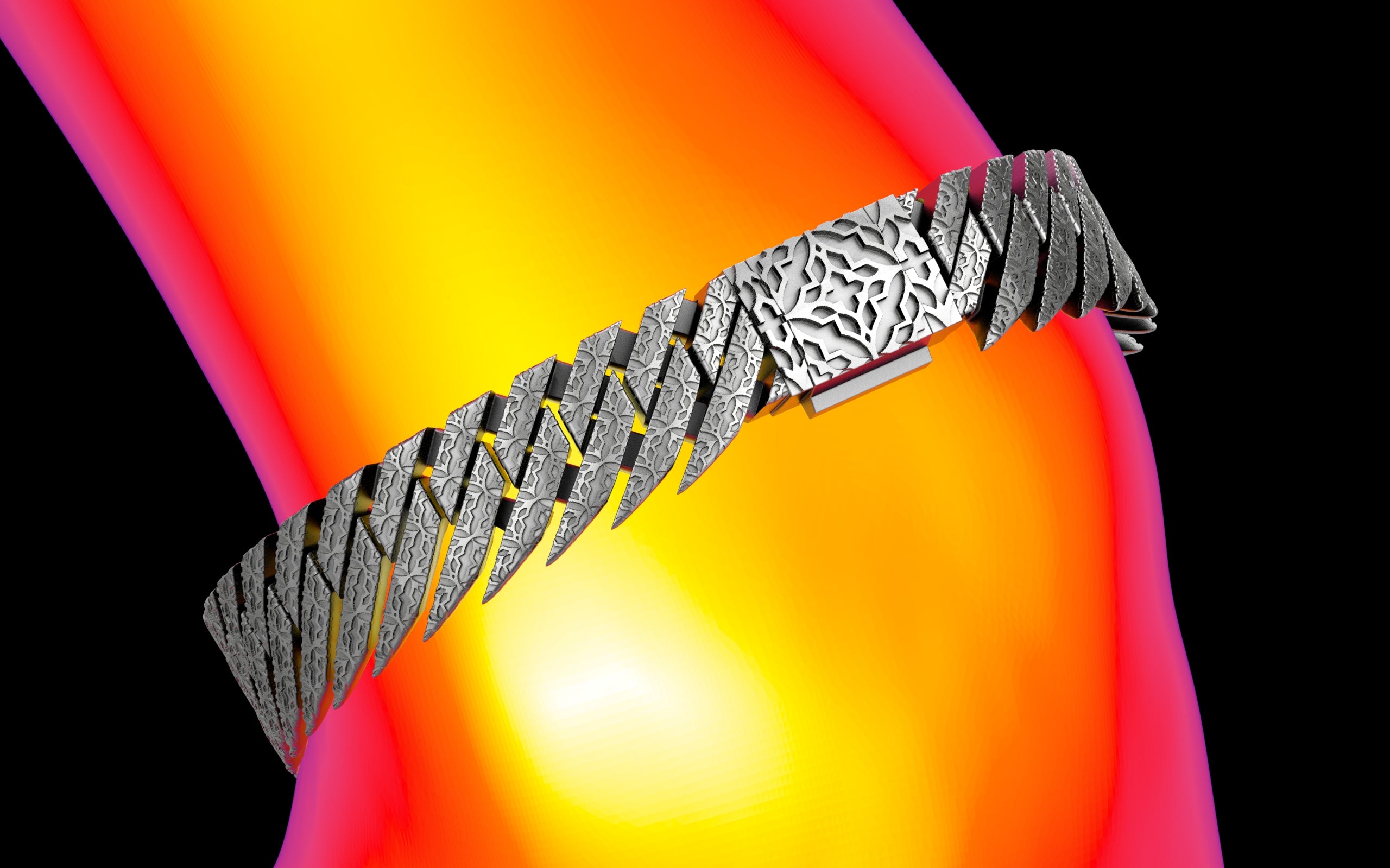 Fiendsmith's Wraith - Tech Cuban Bracelet
