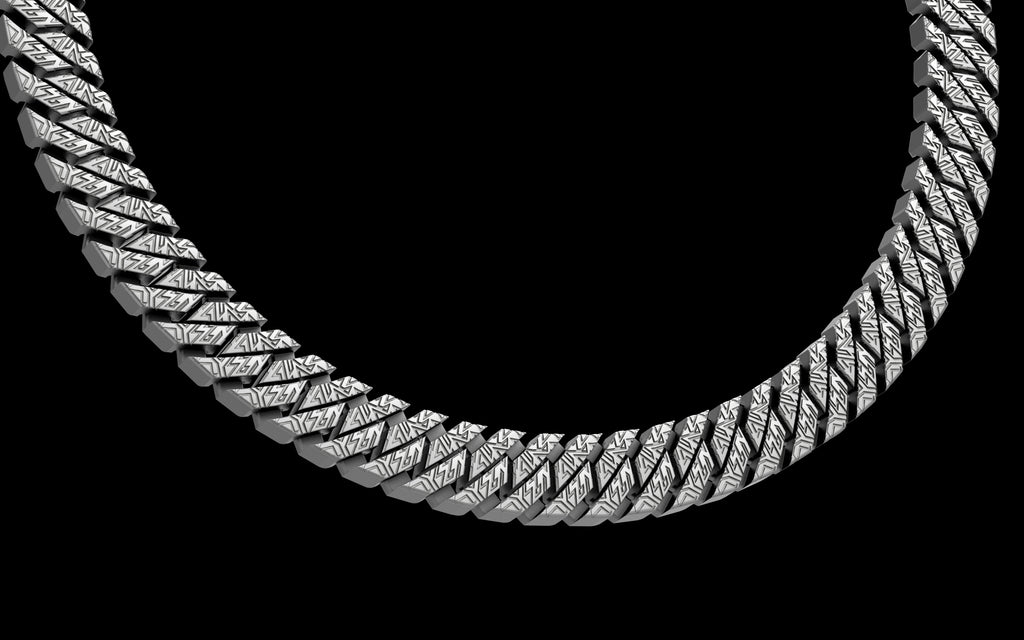 Graffiti Cut - Tech Cuban Chain