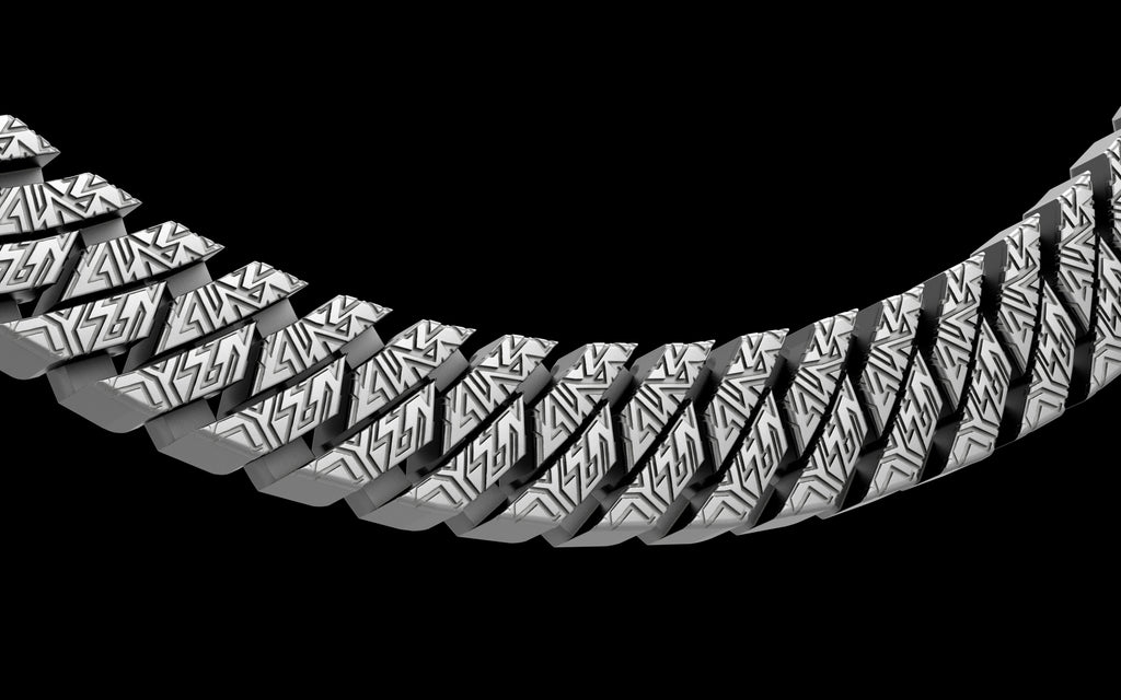 Graffiti Cut - Tech Cuban Chain