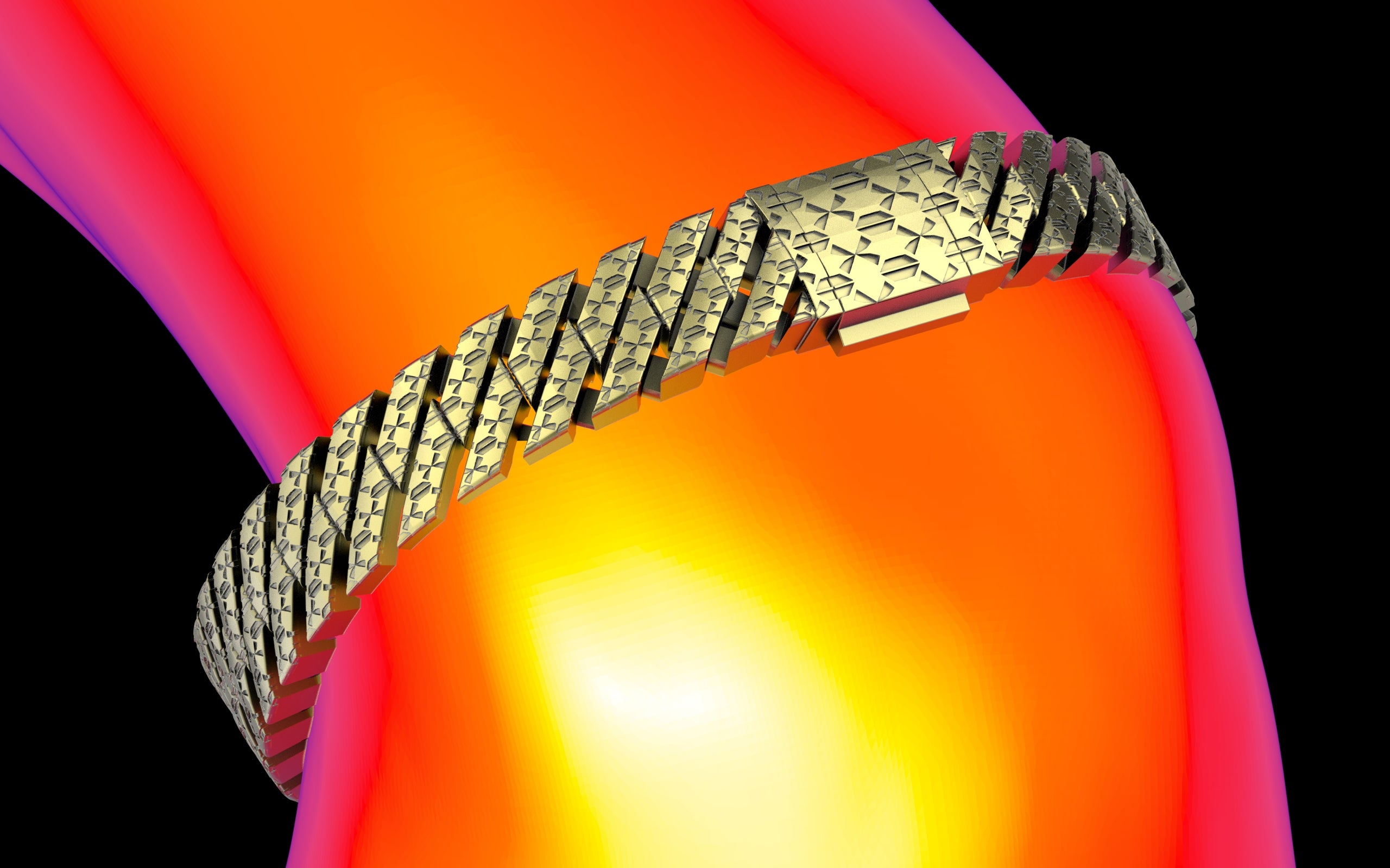 Funktion Cut - Tech Cuban Bracelet
