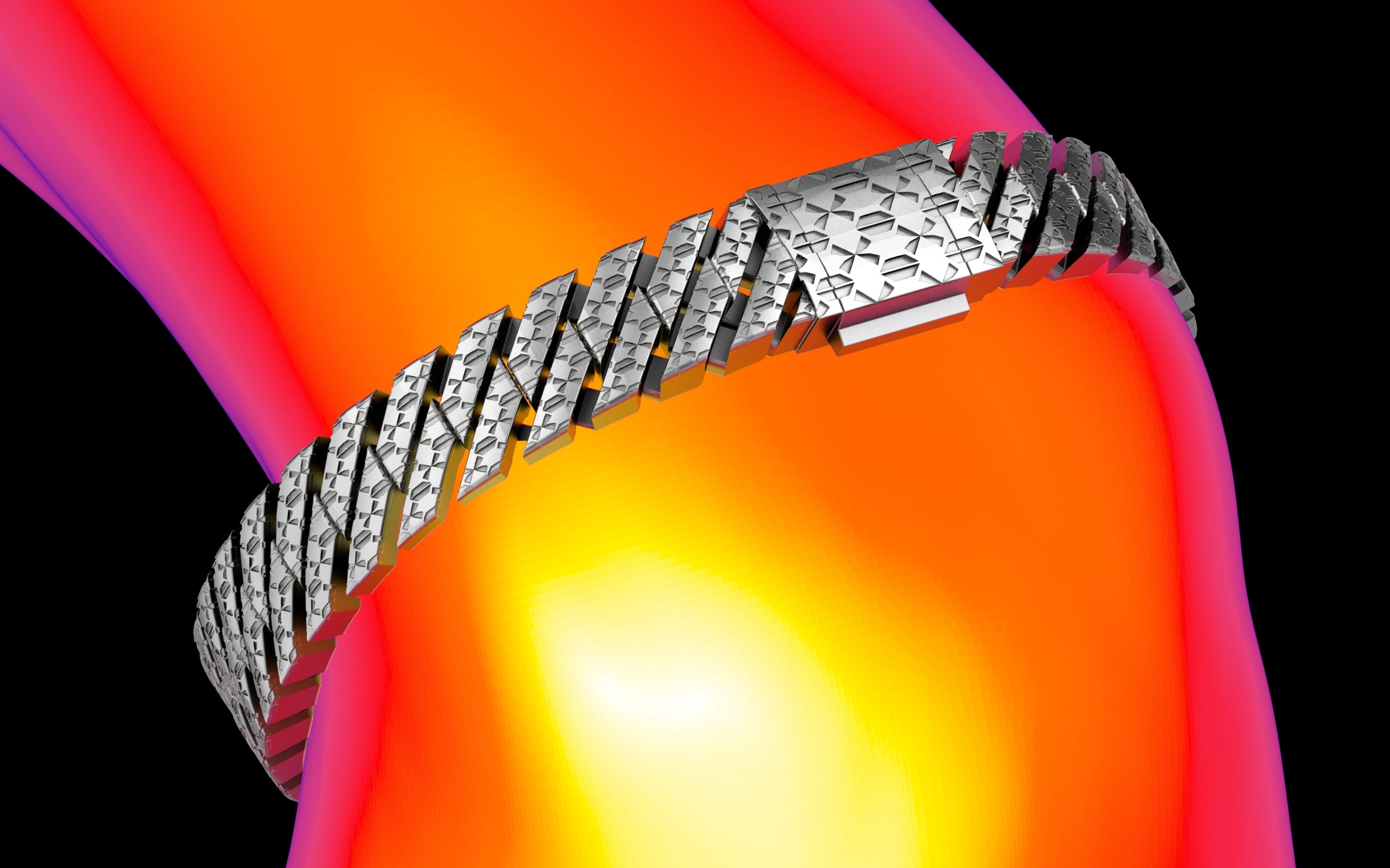 Funktion Cut - Tech Cuban Bracelet
