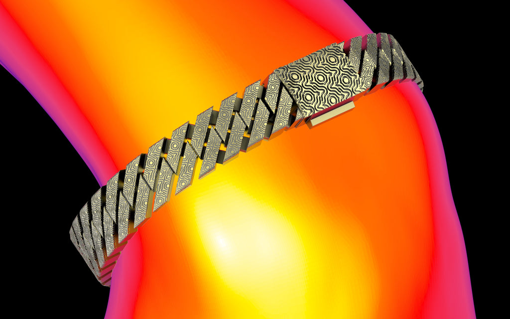 Puddled Cut - Tech Cuban Bracelet