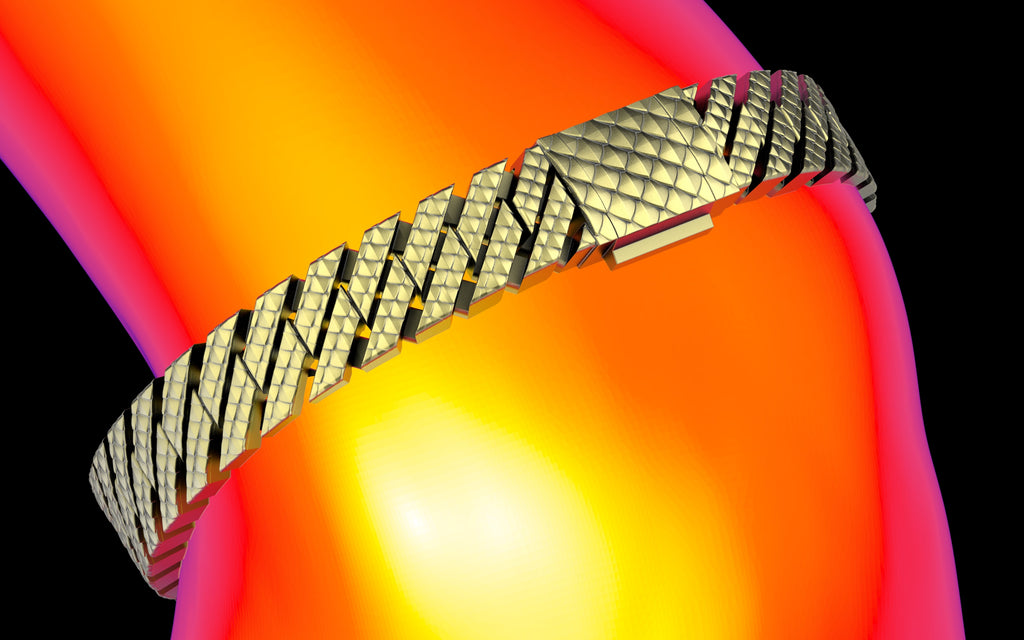 Fish Scale Cut - Tech Cuban Bracelet