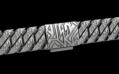 Graffiti Cut - Tech Cuban Bracelet