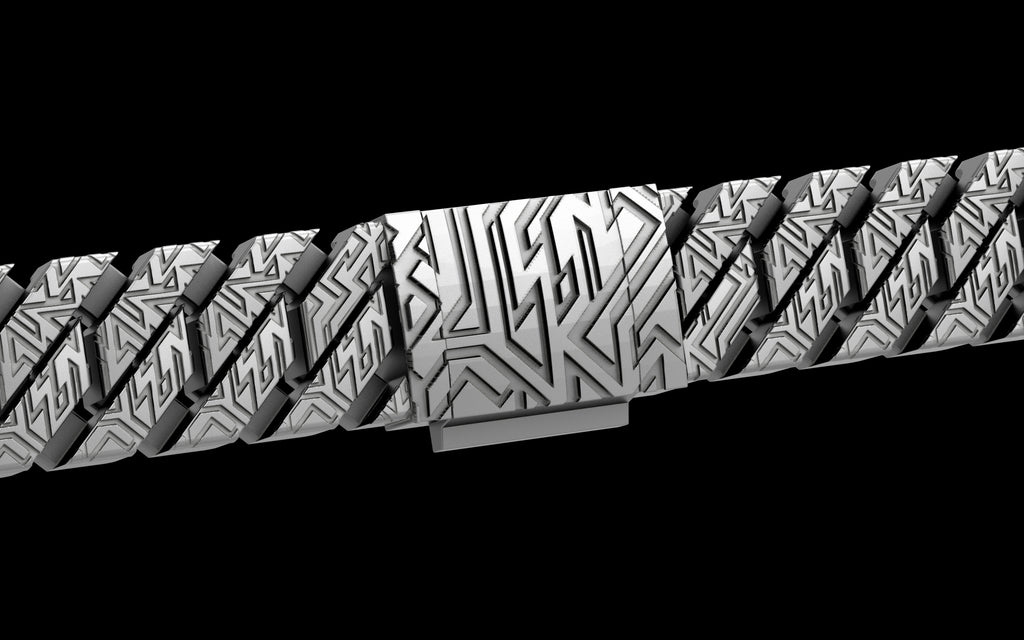 Graffiti Cut - Tech Cuban Chain