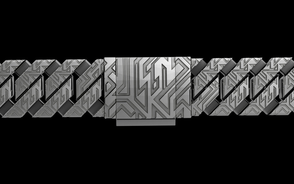 Graffiti Cut - Tech Cuban Chain