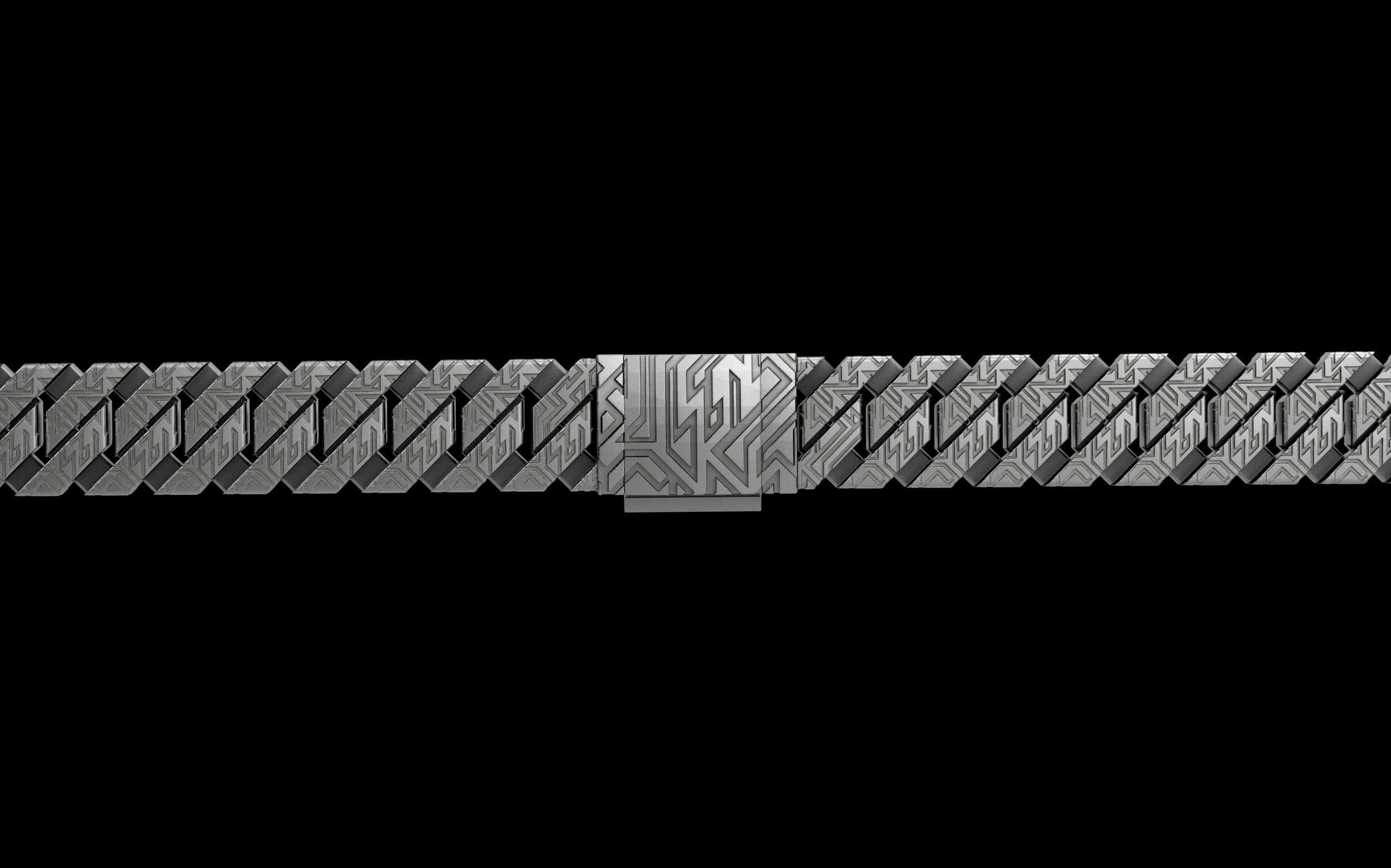 Graffiti Cut - Tech Cuban Chain