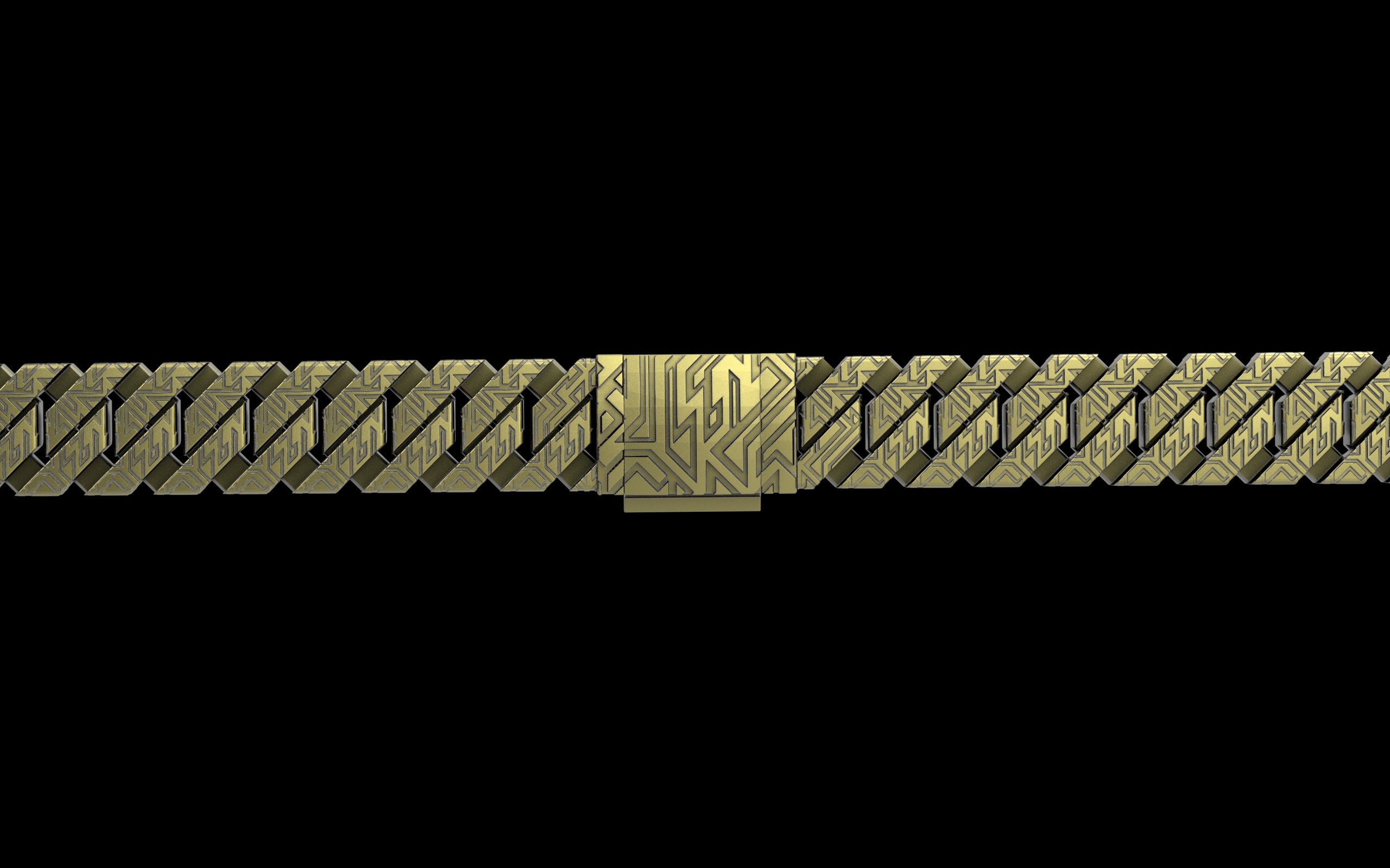 Graffiti Cut - Tech Cuban Chain
