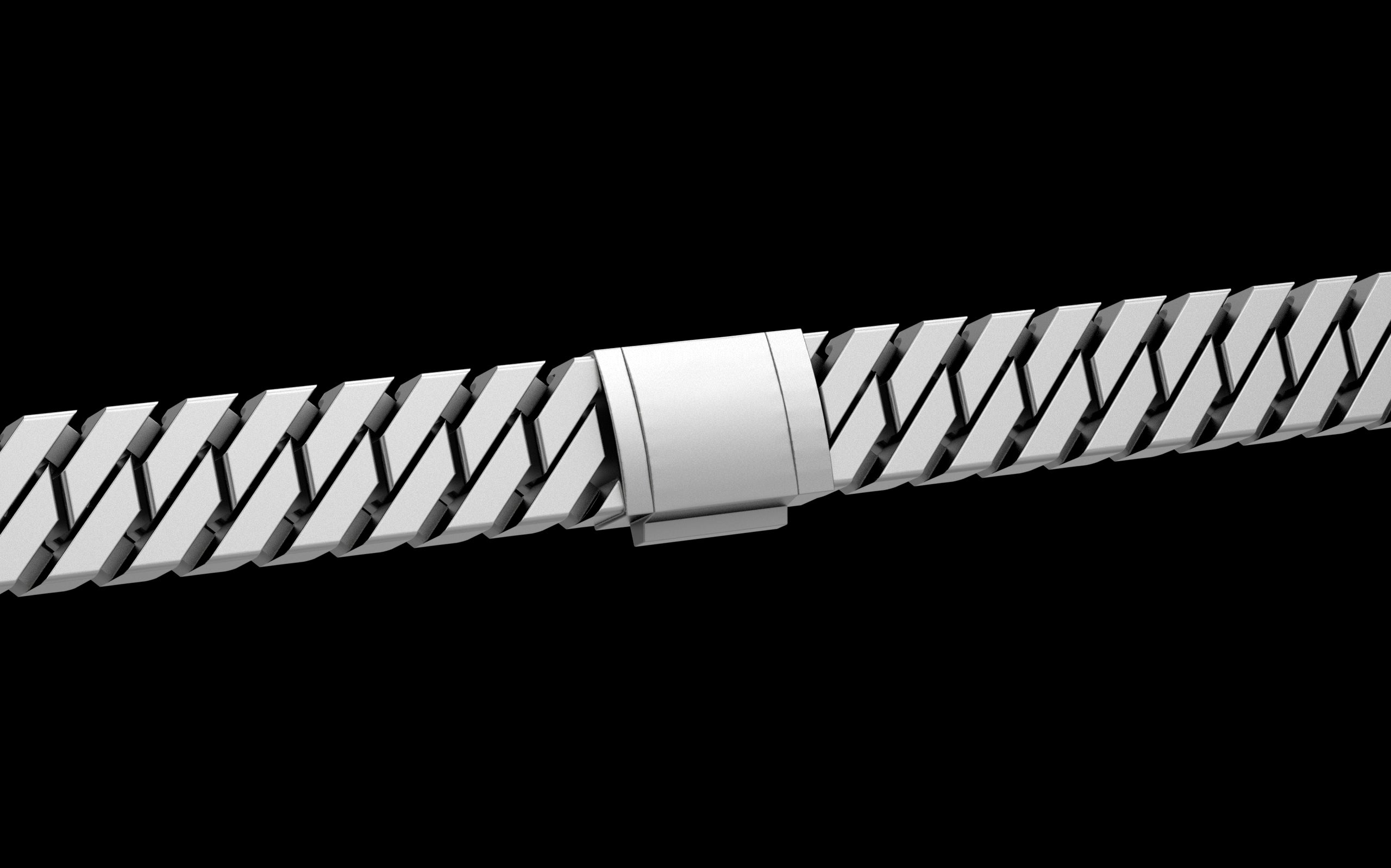 Plain Jane - Tech Cuban Bracelet