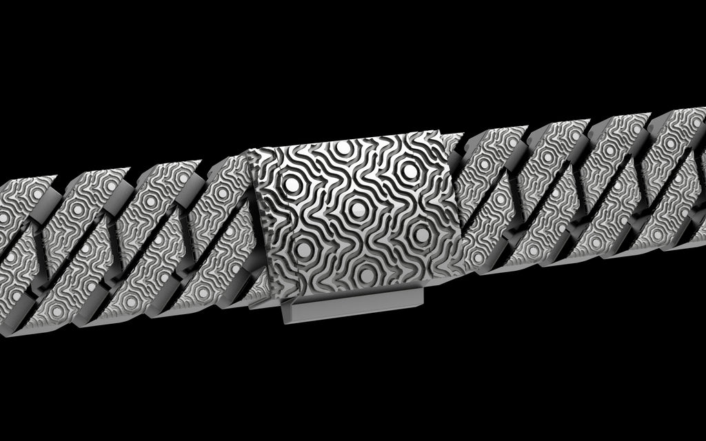 Puddled Cut - Tech Cuban Chain