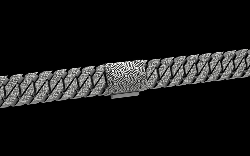 Puddled Cut - Tech Cuban Chain