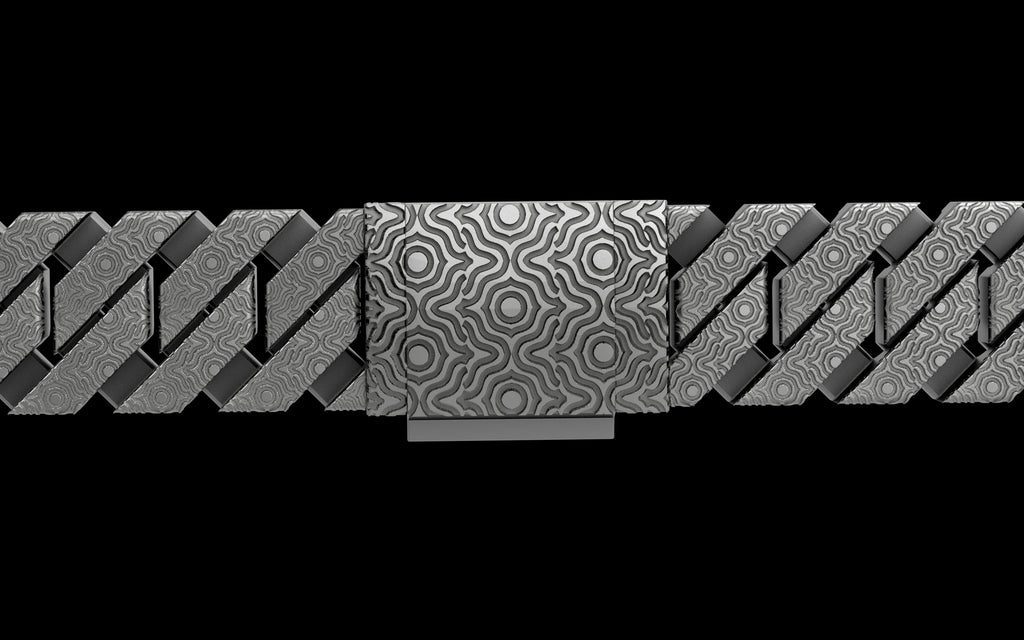 Puddled Cut - Tech Cuban Chain