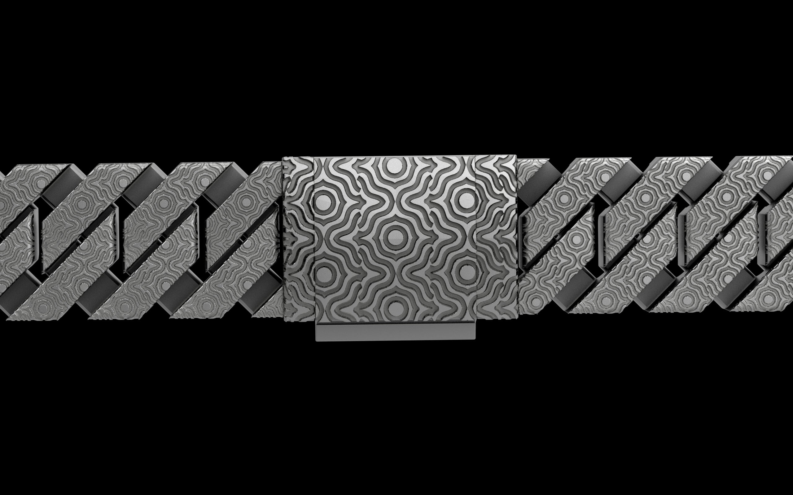 Puddled Cut - Tech Cuban Chain