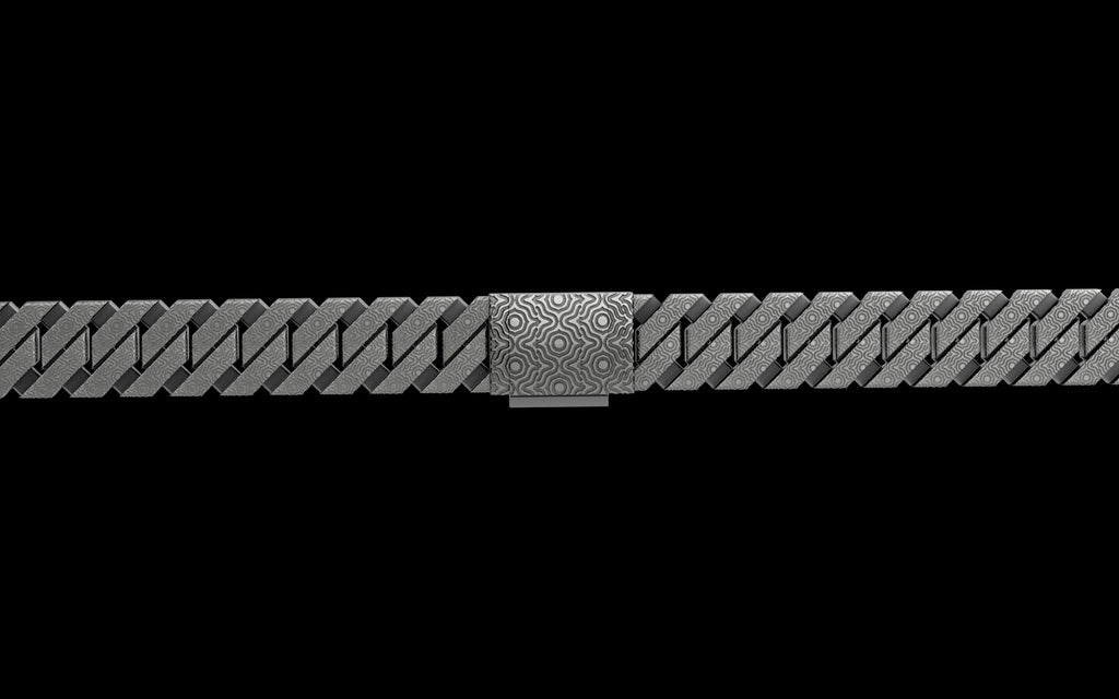 Puddled Cut - Tech Cuban Chain