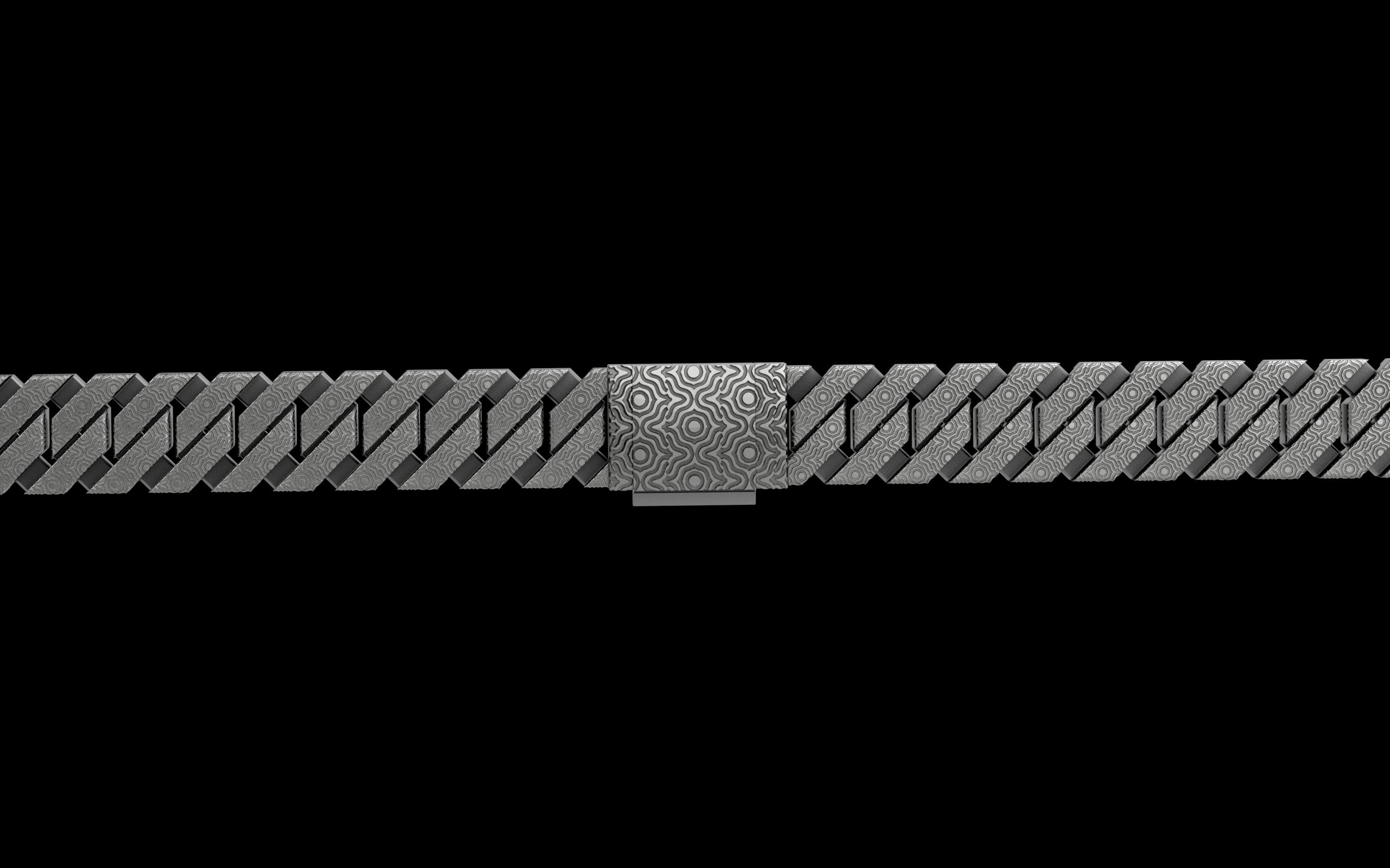 Puddled Cut - Tech Cuban Chain