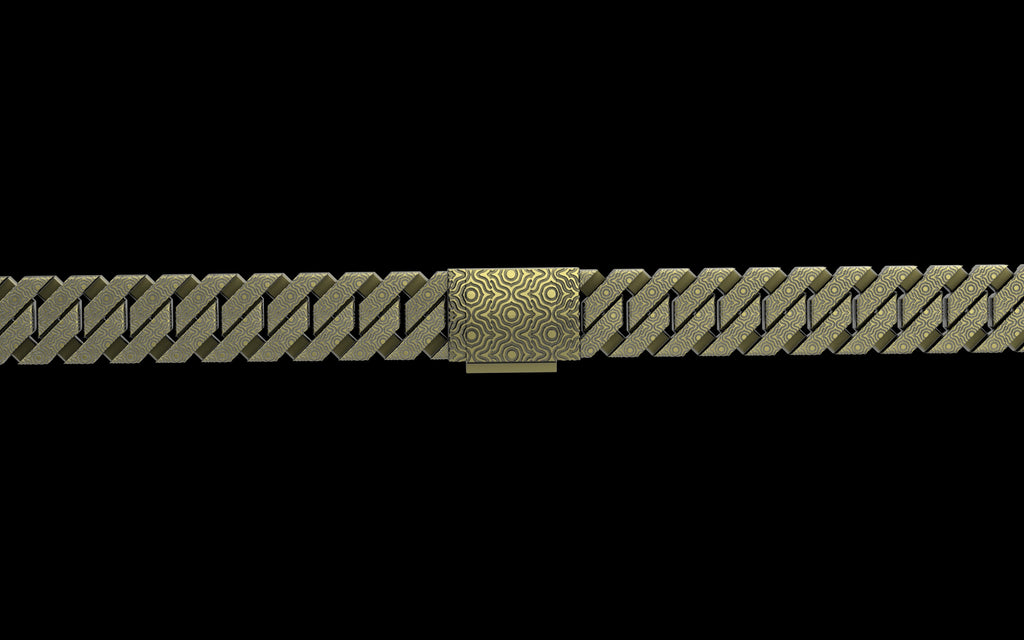 Puddled Cut - Tech Cuban Chain