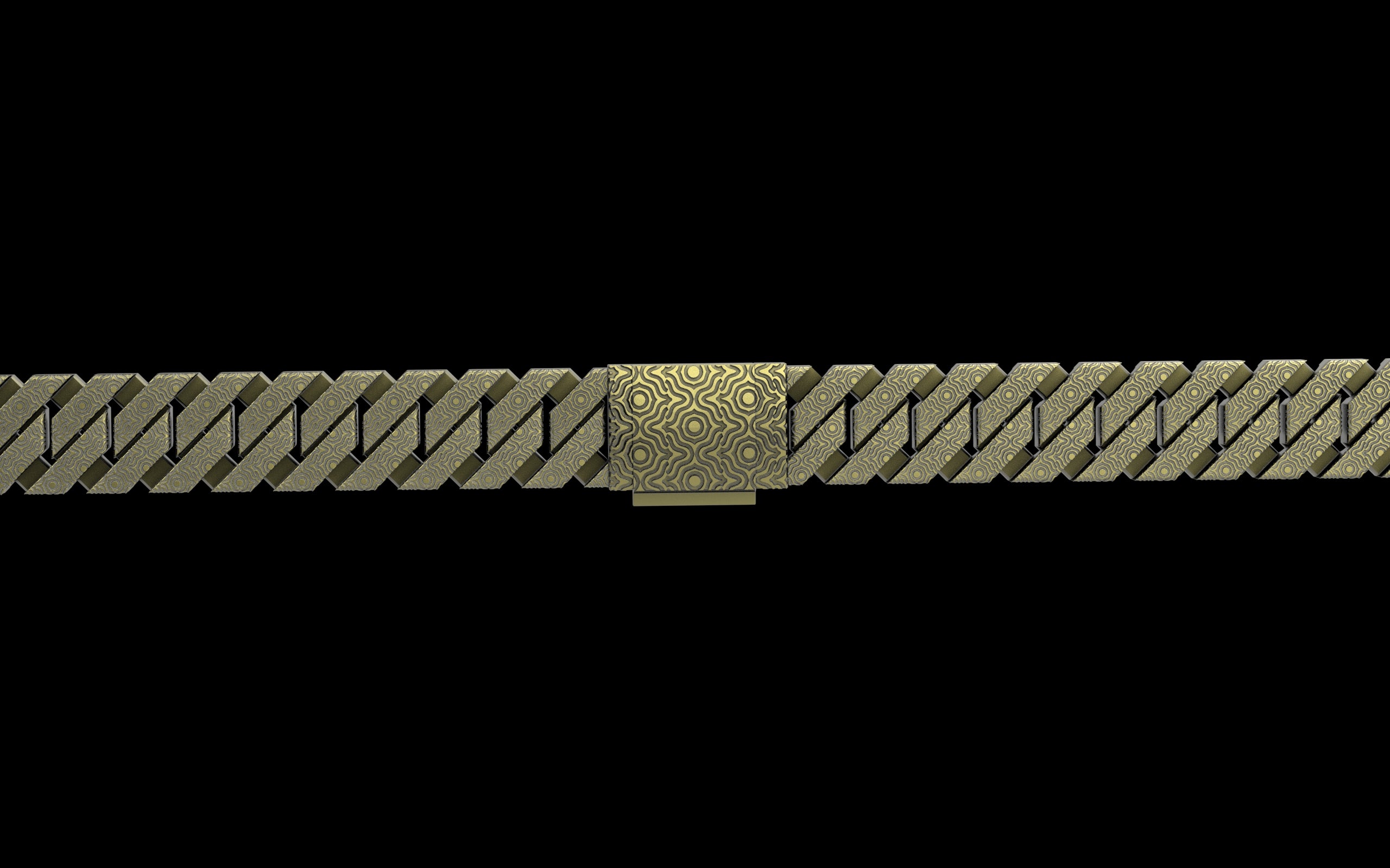 Puddled Cut - Tech Cuban Chain
