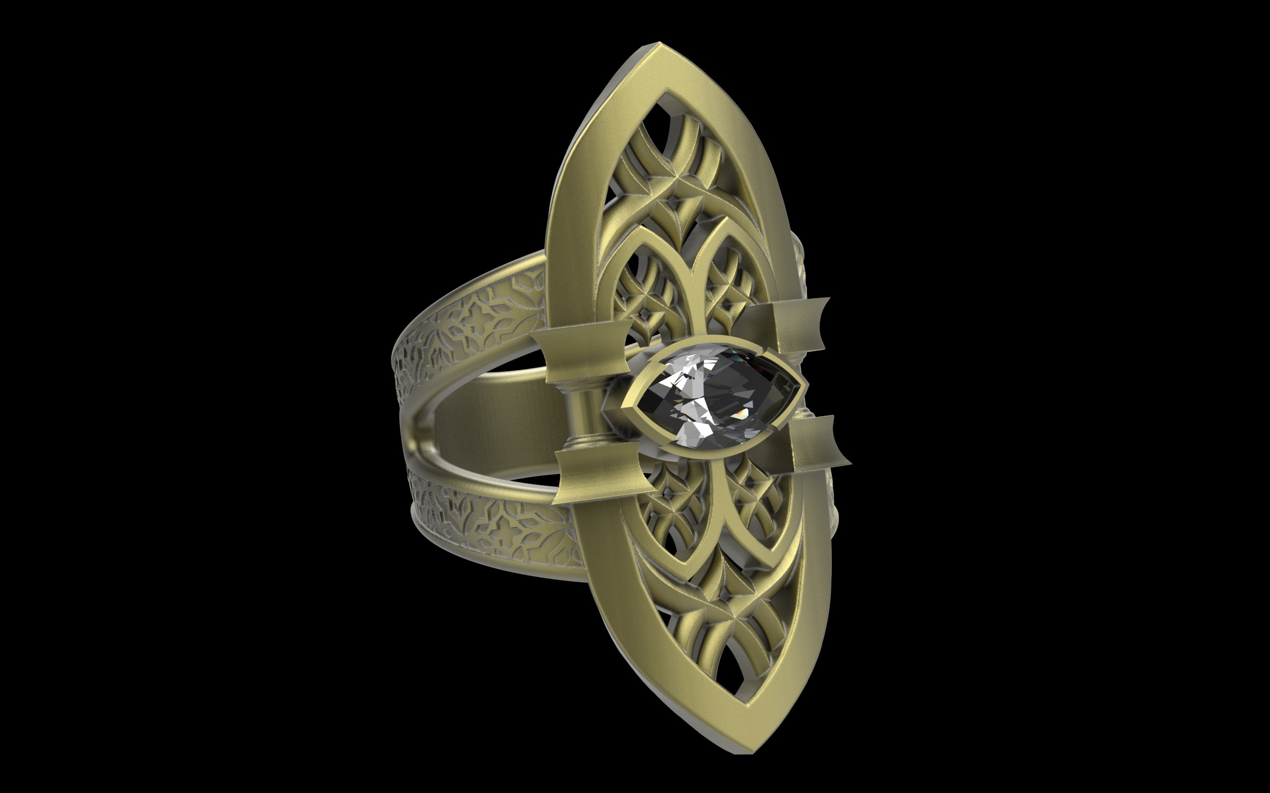 Sanct w/ Gemstone