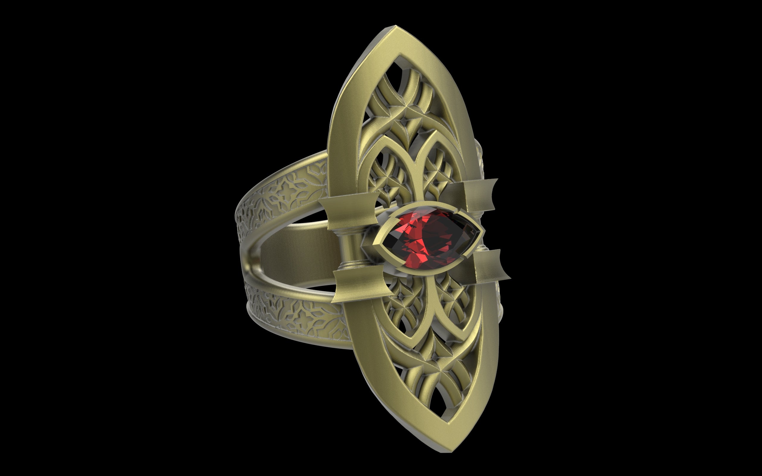 Sanct w/ Gemstone
