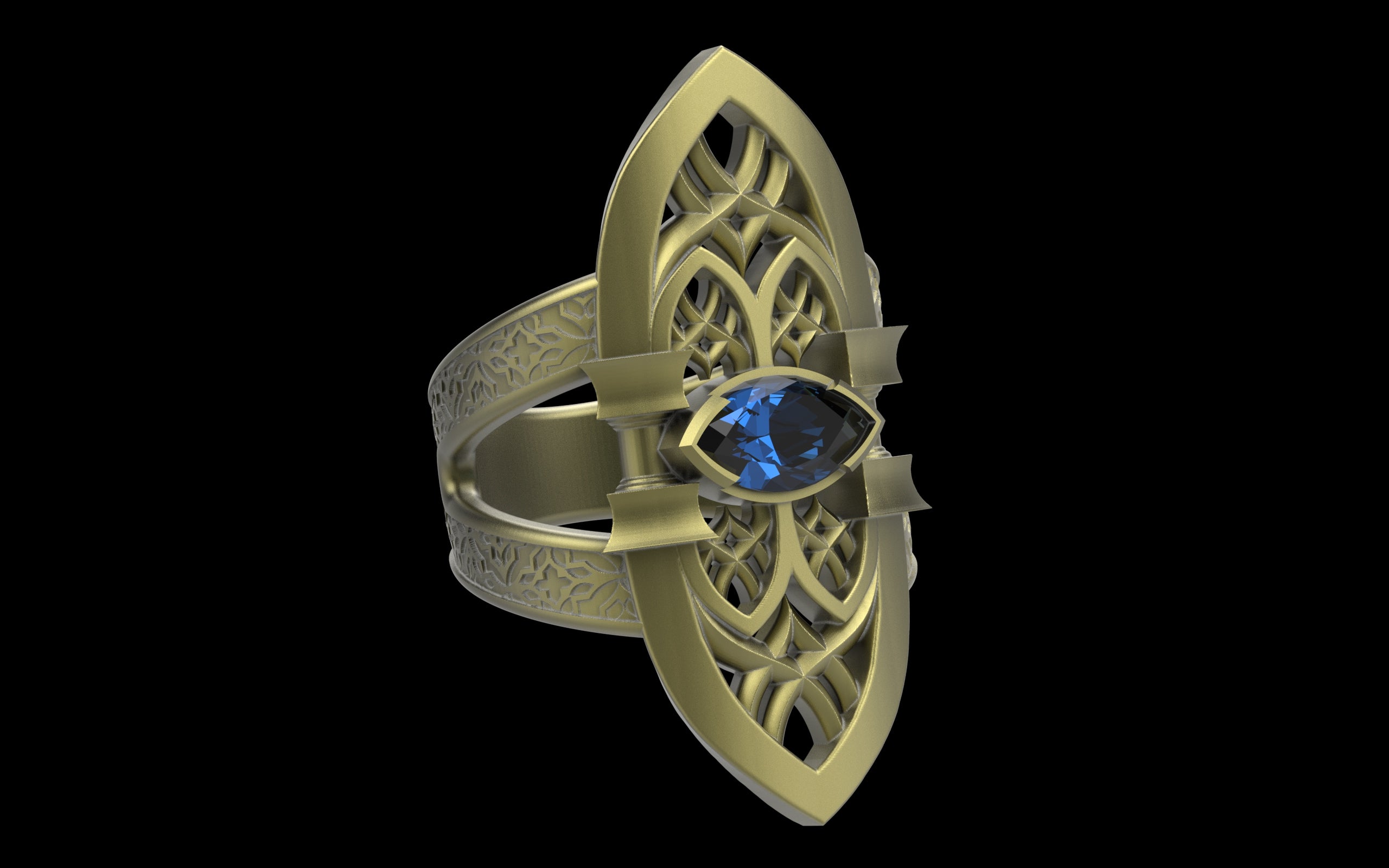 Sanct w/ Gemstone