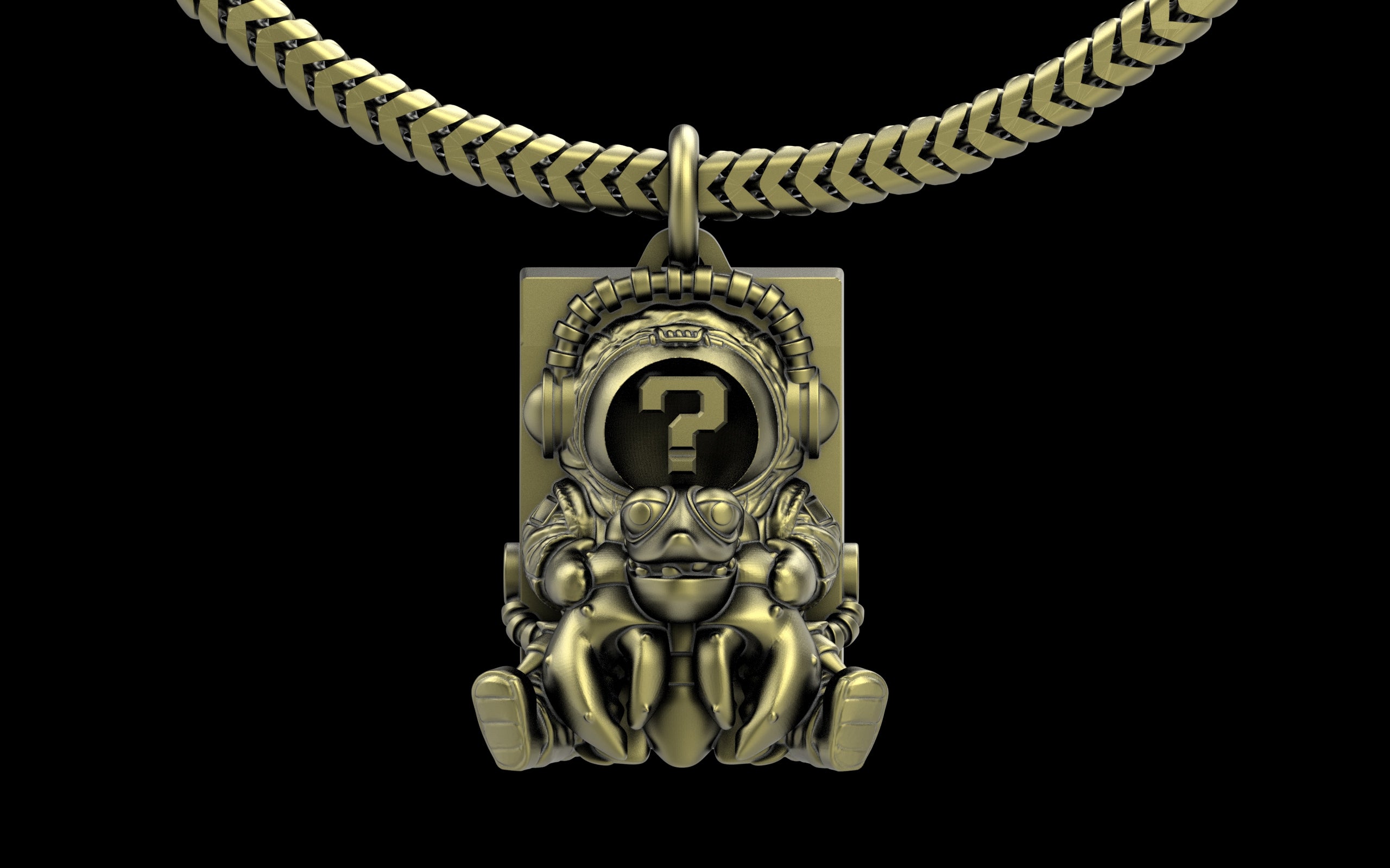 The Lobster Farmer - Tipper Pendant