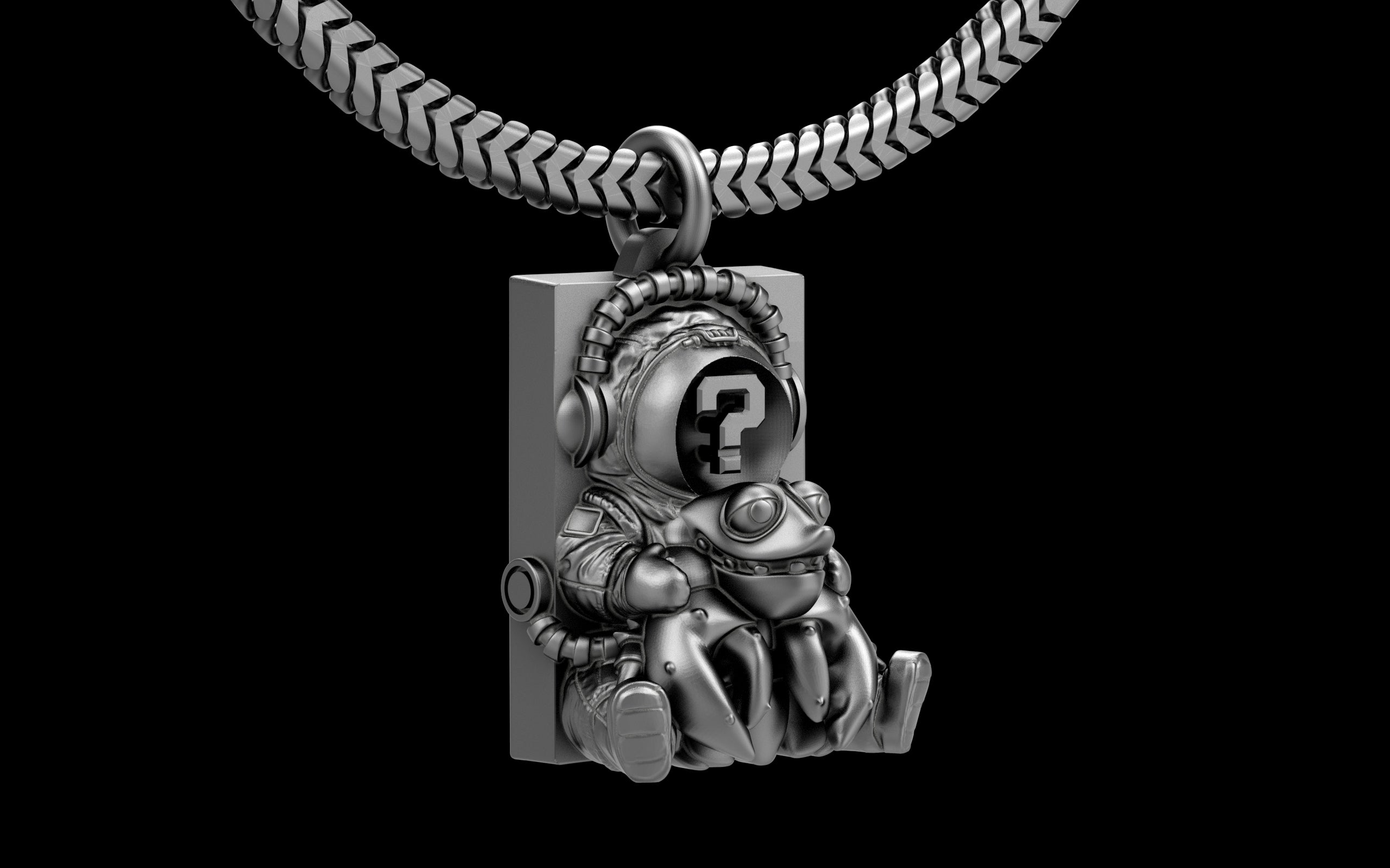 The Lobster Farmer - Tipper Pendant