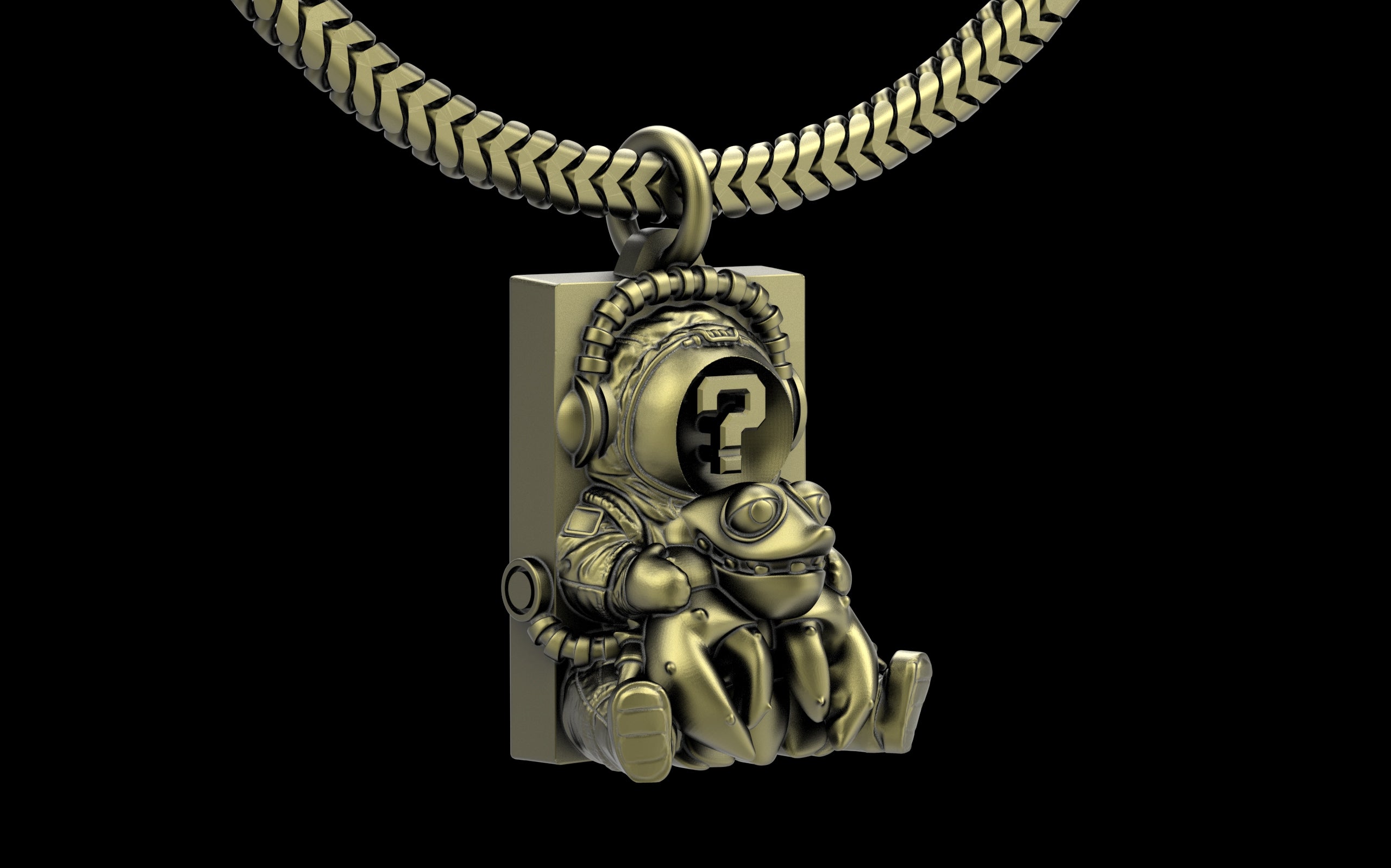 The Lobster Farmer - Tipper Pendant