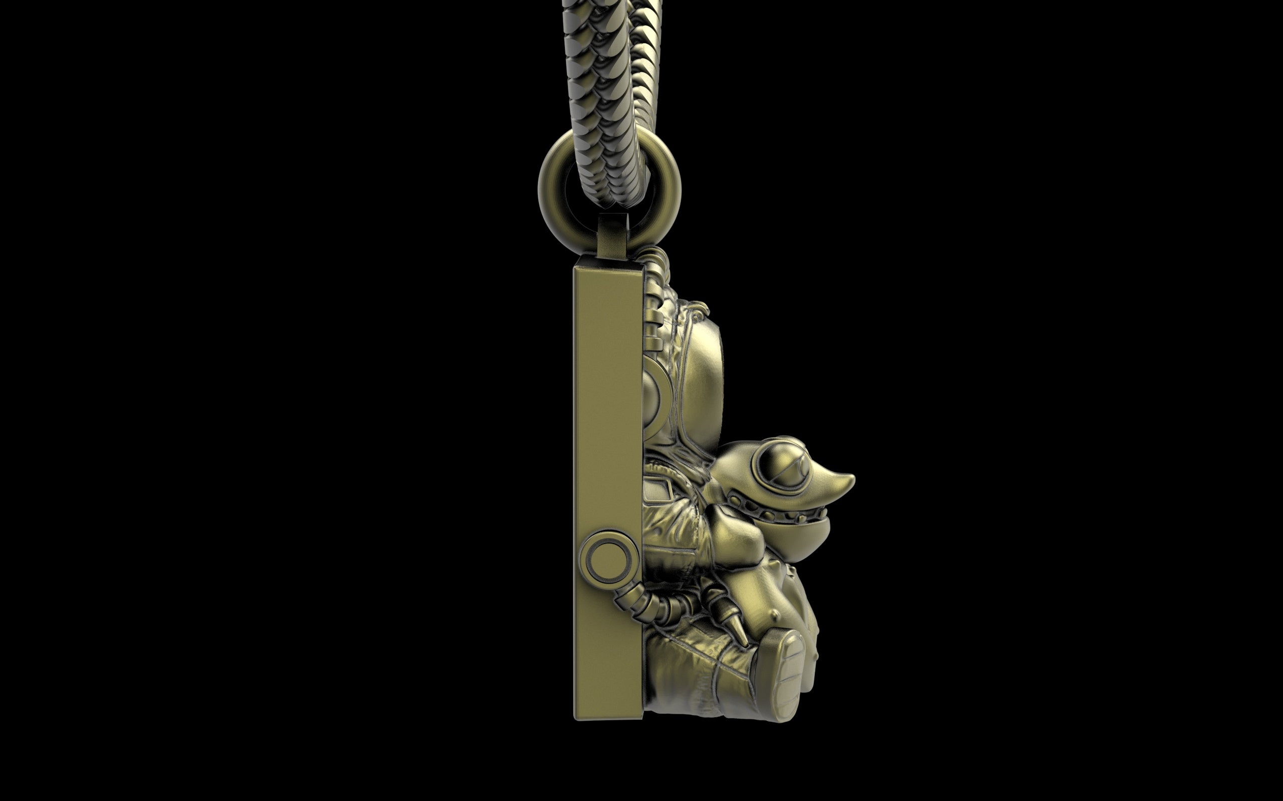 The Lobster Farmer - Tipper Pendant