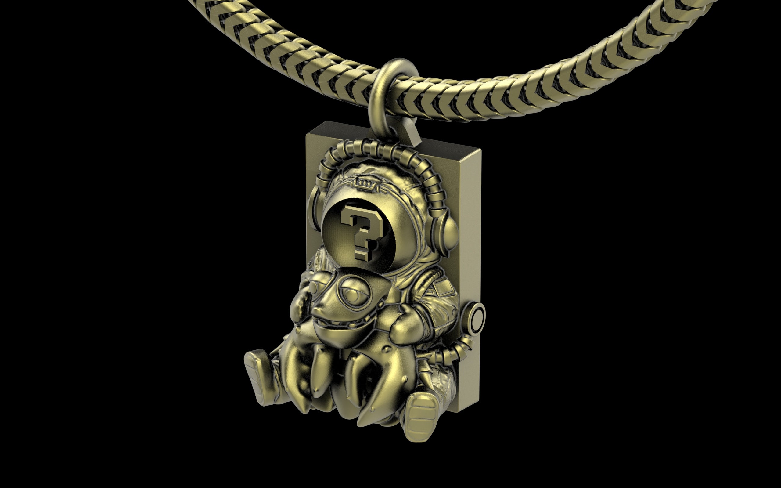 The Lobster Farmer - Tipper Pendant
