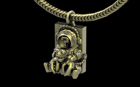 The Lobster Farmer - Tipper Pendant