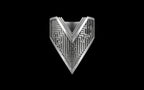 "Amneil" Future Tribal Patterned Symmetrical Ring - Sterling Silver / Brass