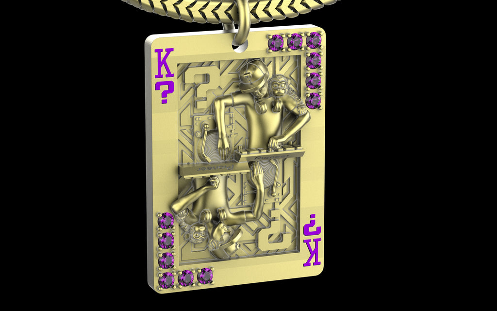 King of Scratch with Gemstones