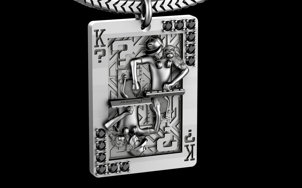 King of Scratch with Gemstones