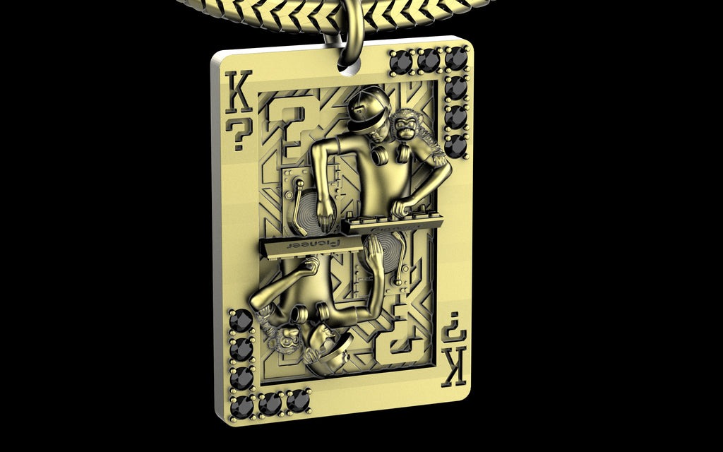 King of Scratch with Gemstones