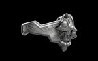 "Maddox" Long-Haired Cow/Bull/Ox with UFO's Ring - Sterling Silver / Brass / Bronze