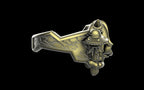 "Maddox" Long-Haired Cow/Bull/Ox with UFO's Ring - Sterling Silver / Brass / Bronze
