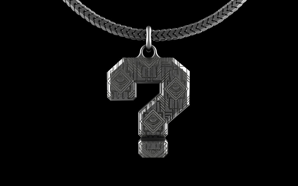 Brain Candy Ink x C.E. Tipper Music ? Pendant with Chain - Sterling Silver / Brass / Bronze