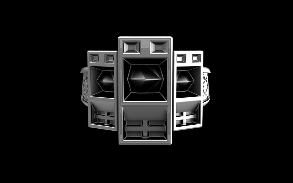 Funktion One RES 5 Ring - Sterling Silver / Brass / Bronze
