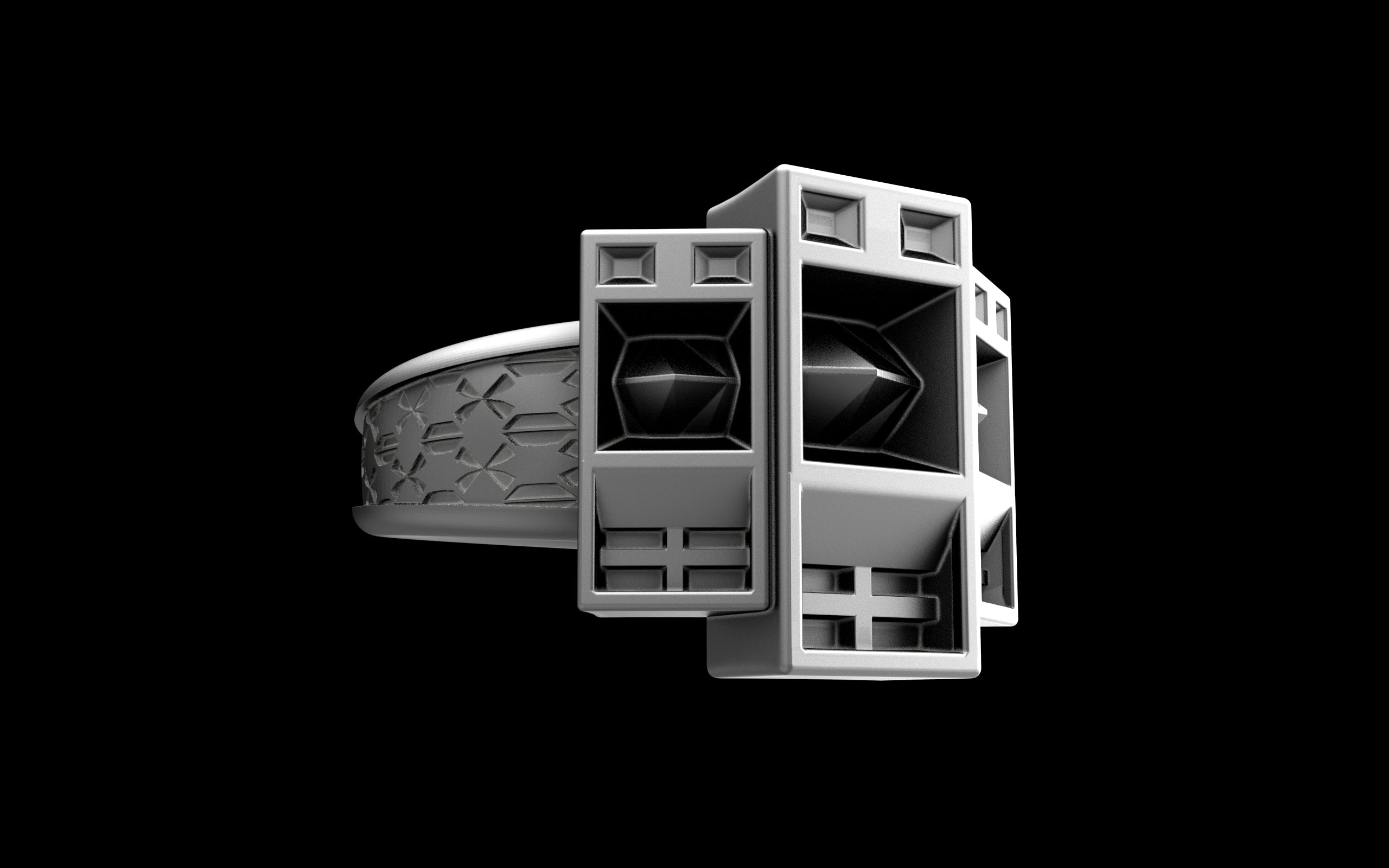 Funktion One RES 5 Ring - Sterling Silver / Brass / Bronze
