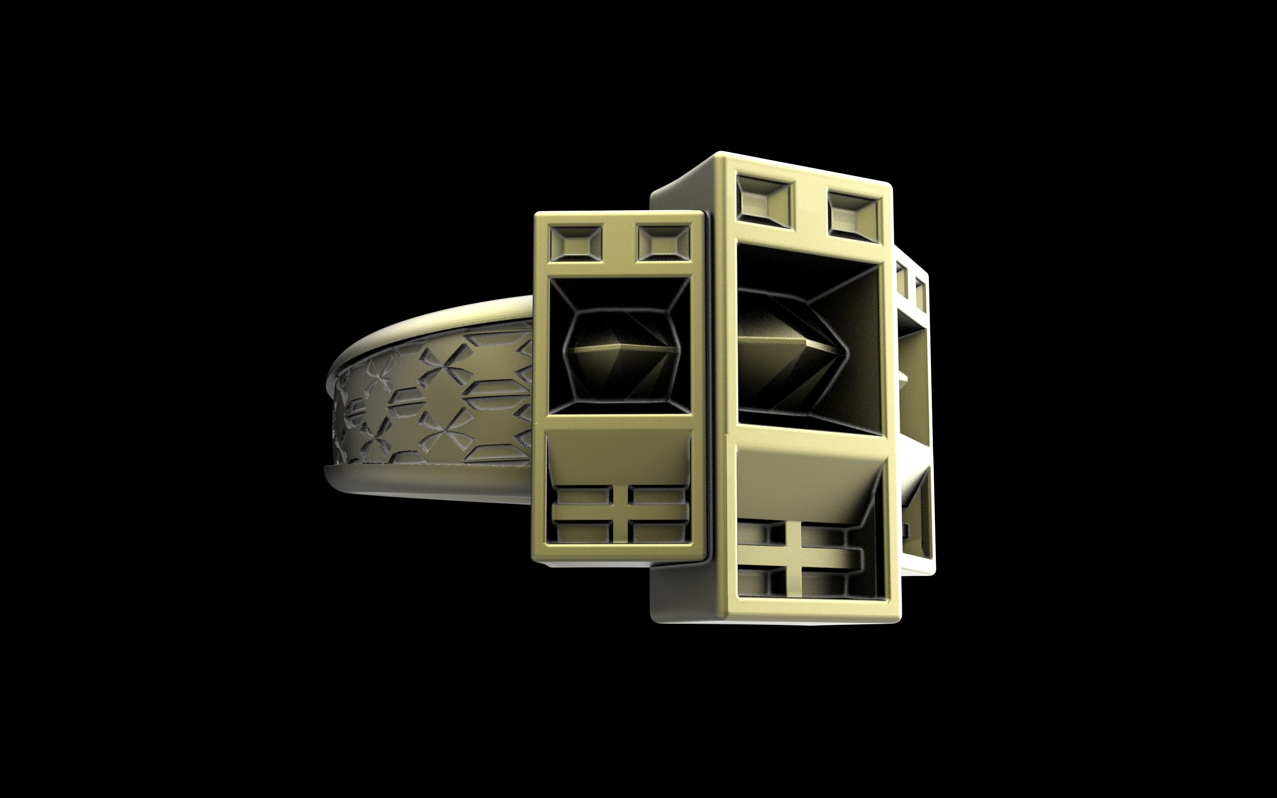 Funktion One RES 5 Ring - Sterling Silver / Brass / Bronze