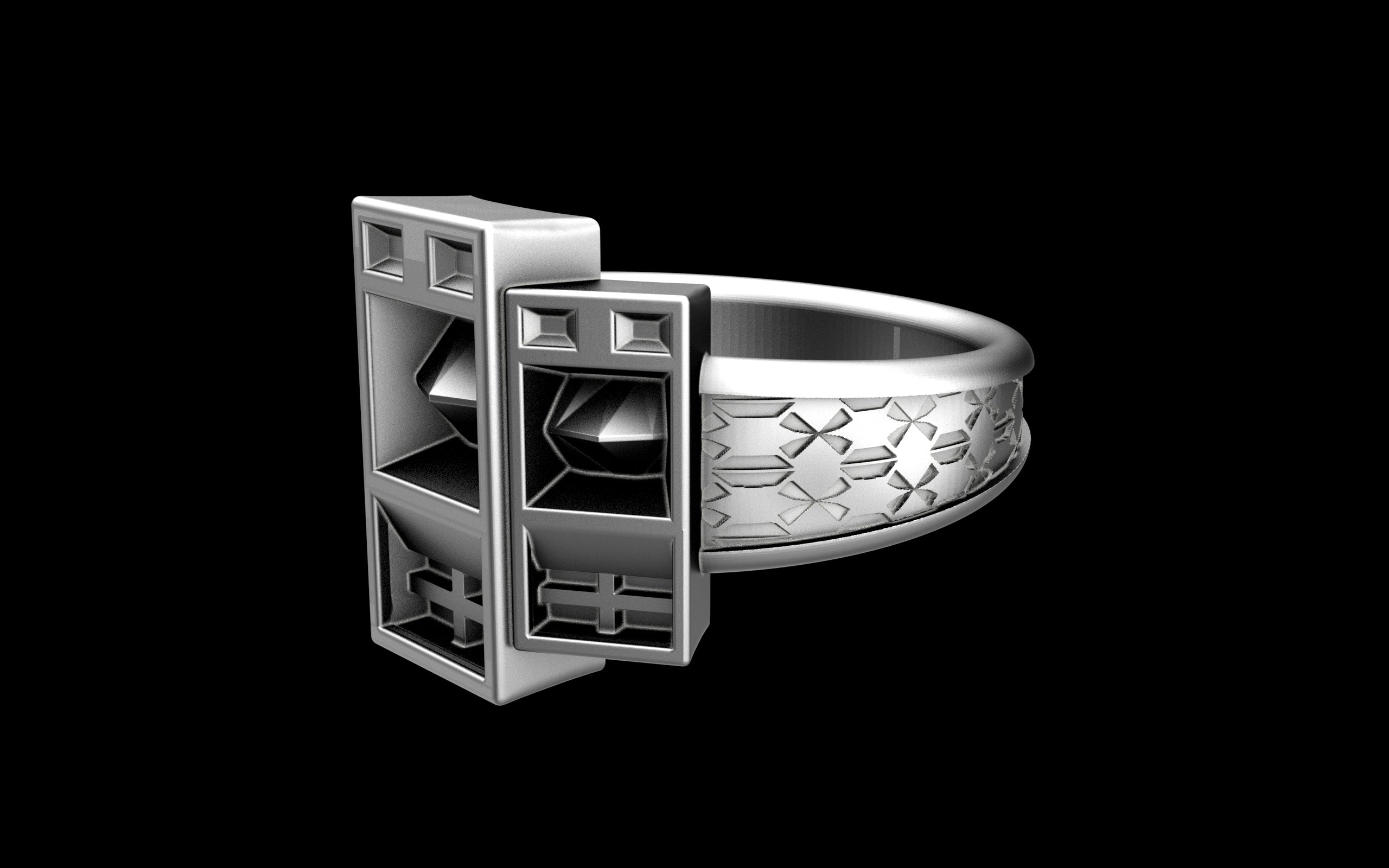 Funktion One RES 5 Ring - Sterling Silver / Brass / Bronze