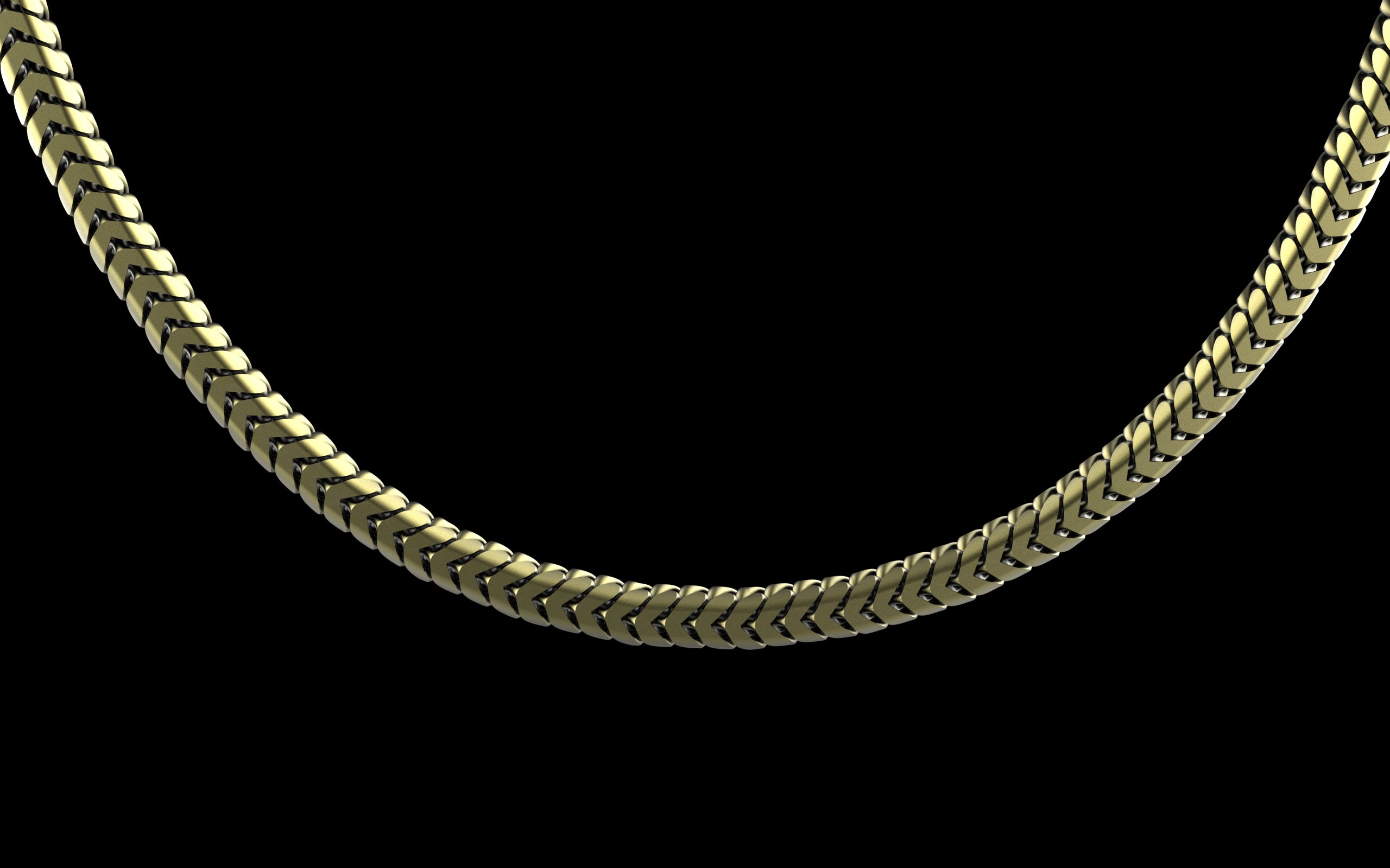 Gold Plated / Sterling Silver (.925) Venetian Round Box Chain