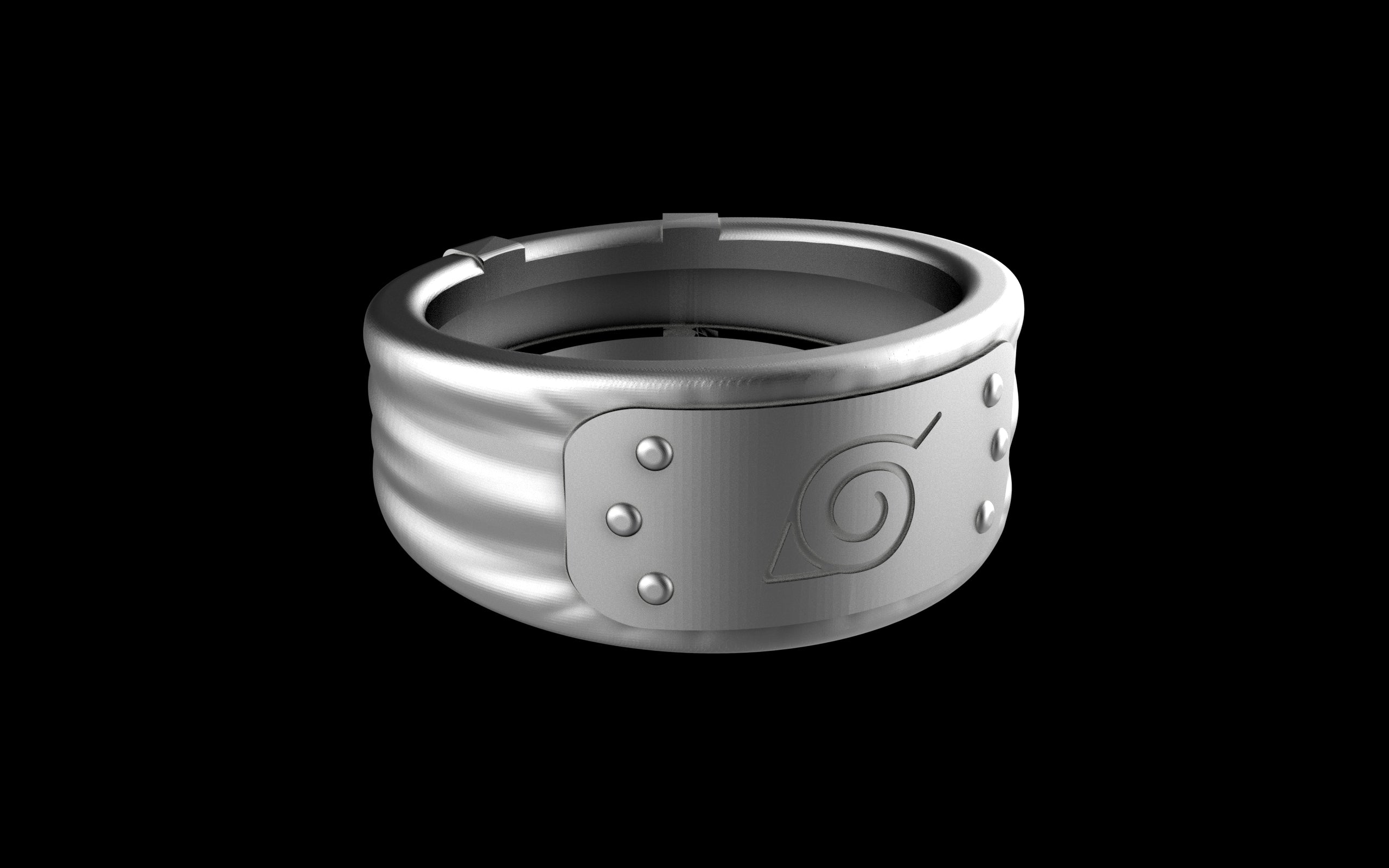 Naruto Akatsuki Headband Rings