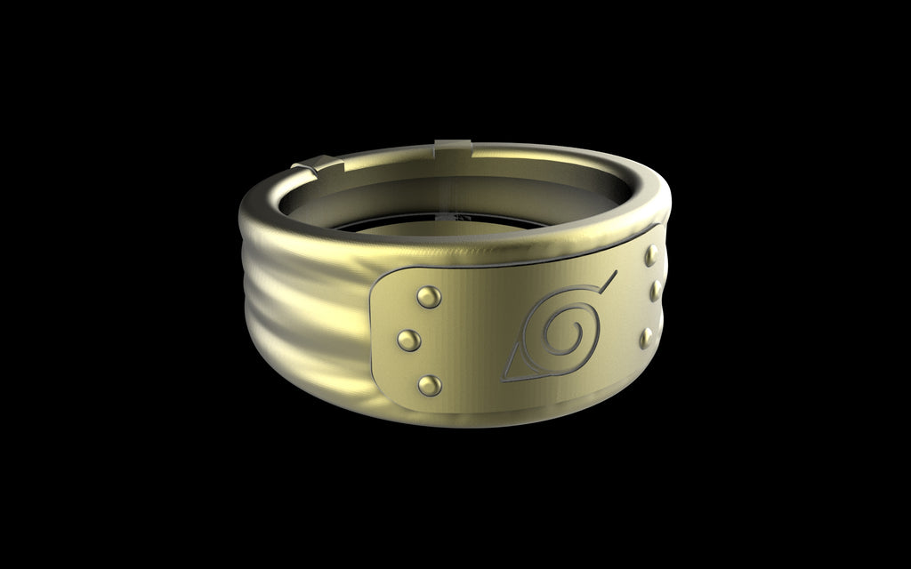 Naruto Akatsuki Headband Rings